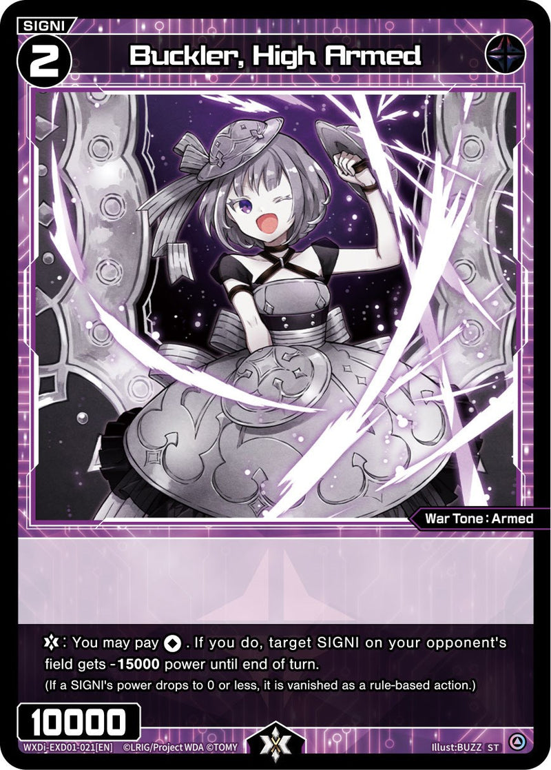 Buckler, High Armed (WXDi-EXD01-021[EN]) [Super Diva Deck: Urith's MIASMA]