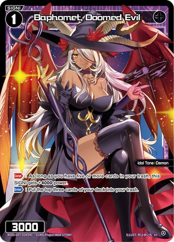 Baphomet, Doomed Evil (WXDi-D07-014) [Top Diva Deck: DXM]