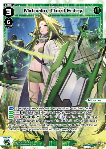 Midoriko, Third Entry (WXDi-P10-008[EN]) [Prismatic Diva]