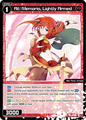 Ril//Memoria, Lightly Armed (WXDi-P10-052[EN]) [Prismatic Diva]