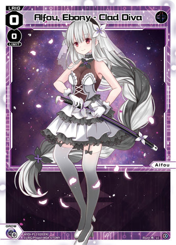 Alfou, Ebony - Clad Diva (WXDi-P11-020[EN]) [Reunion Diva]