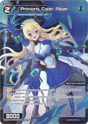 Primora, Code: Maze (Parallel Foil) (WXDi-P03-068P) [Standup Diva]