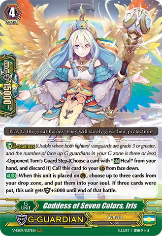 Goddess of Seven Colors, Iris (V-SS09/037EN) [Revival Selection]