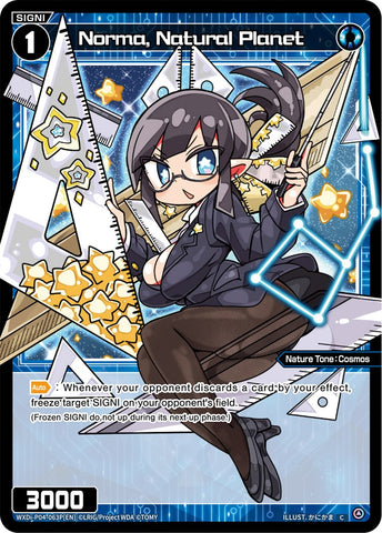 Norma, Natural Planet (Parallel Foil) (WXDi-P04-063P) [Vertex Diva]