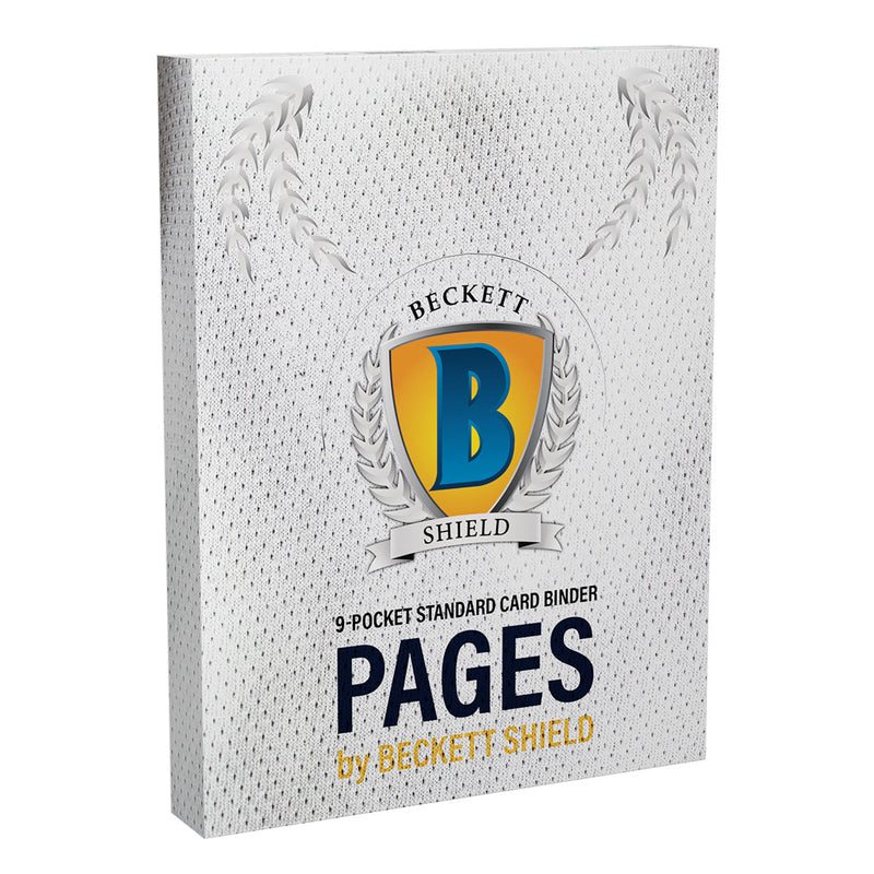 Beckett Shield: 9-Pocket Binder Pages (Standard) 5 for $3