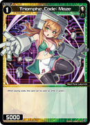 Triomphe, Code: Maze (WXDi-D04-018) [Diva Debut Deck D04: WOLF LION LOVIT]
