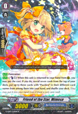 Friend of the Star, Mimosa (G-CB05/035EN) [Prismatic Divas]