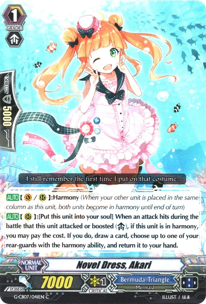Novel Dress, Akari (G-CB07/041EN) [Divas' Festa]