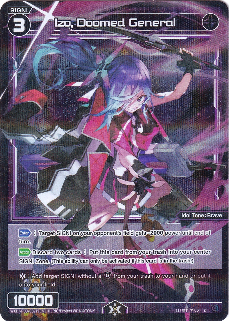 Izo, Doomed General (Parallel Foil) (WXDi-P03-087P) [Standup Diva]