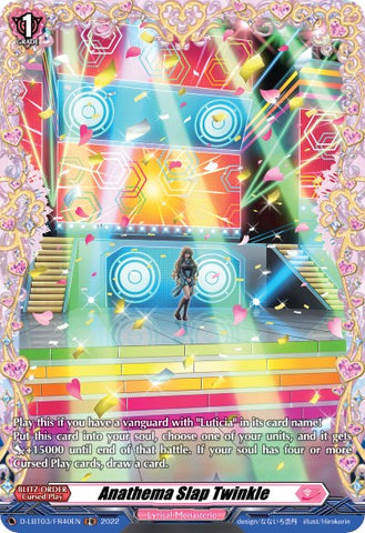 Anathema Slap Twinkle (D-LBT03/FR40EN) [Lyrical Monasterio: Summertime Memories!]