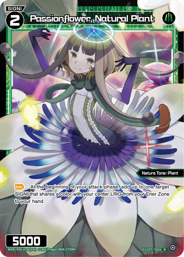 Passionflower, Natural Plant (Parallel Foil) (WXDi-P05-074P) [Curiosity Diva]