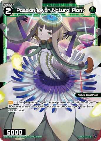 Passionflower, Natural Plant (Parallel Foil) (WXDi-P05-074P) [Curiosity Diva]