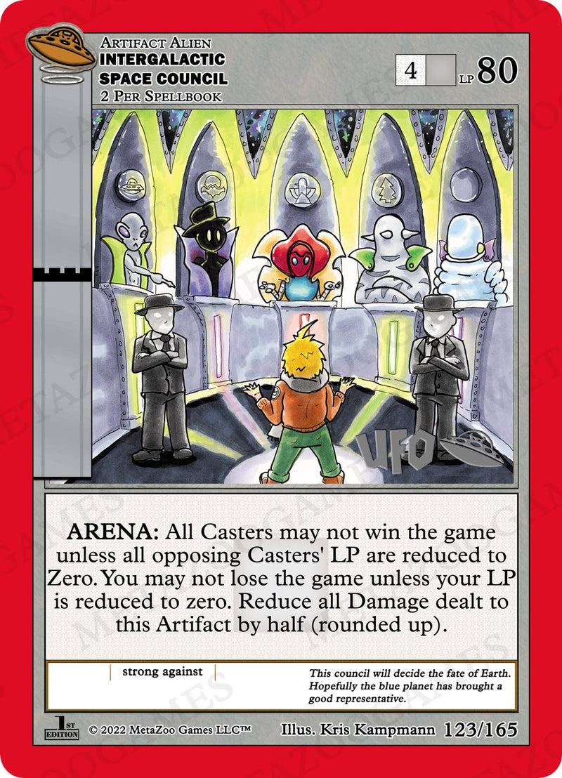 Intergalactic Space Council [Cryptid Nation: UFO First Edition Spoiler Pack]
