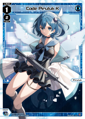 Code Piruluk K (WXDi-P06-018[EN]) [Welcome Back Diva: selector]