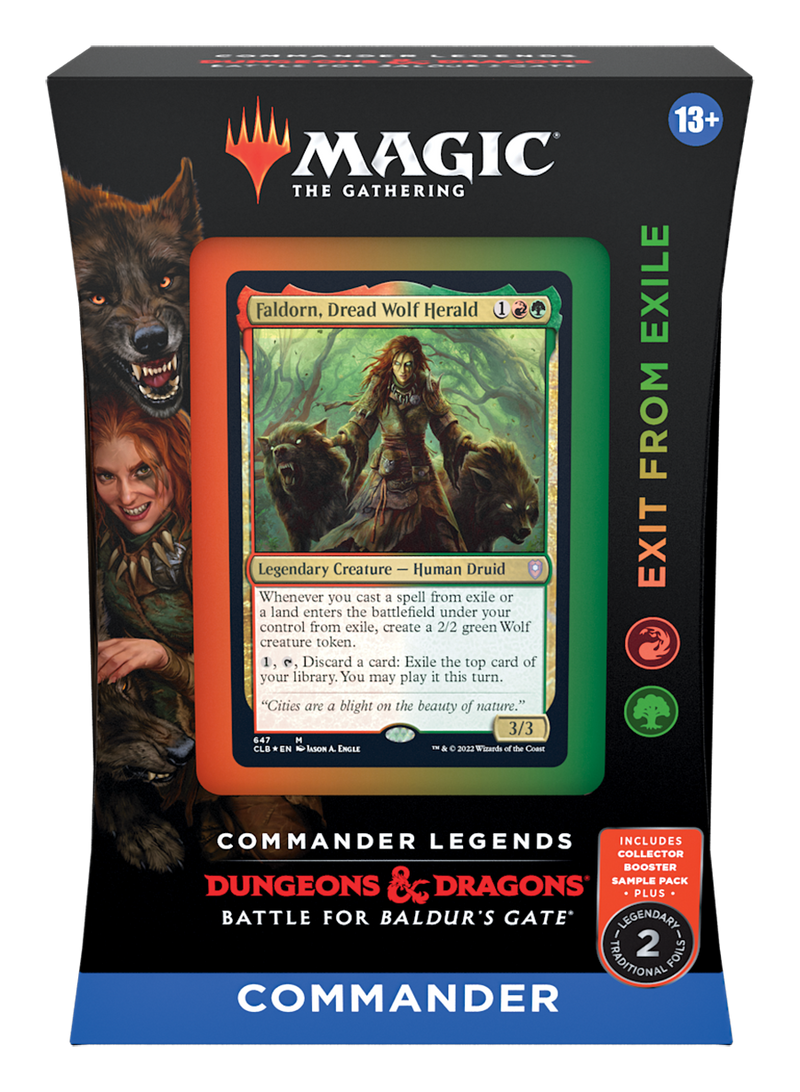 Commander Legends: Battle for Baldur's Gate - Commander Rent-A-Deck (Exit from Exile)