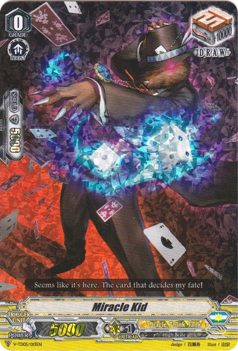 Miracle Kid (Parallel Foil) (V-TD05/013EN) [Misaki Tokura]