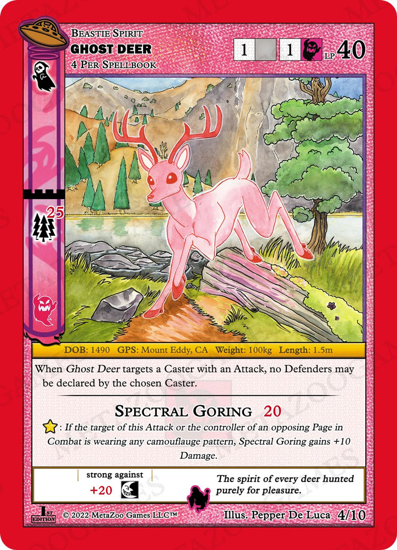 Ghost Deer [Cryptid Nation: UFO First Edition Release Event Deck]