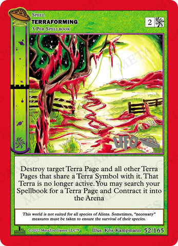 Terraforming [Cryptid Nation: UFO First Edition Spoiler Pack]