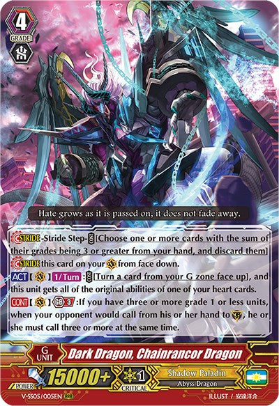 Dark Dragon, Chainrancor Dragon (V-SS05/005EN) [Premium Collection 2020]