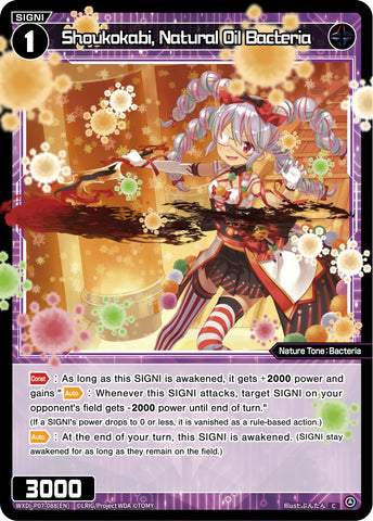 Shoukokabi, Natural Oil Bacteria (WXDi-P07-088[EN]) [Welcome Back Diva -Lostorage-]