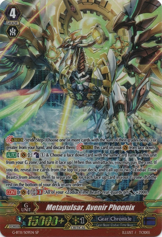 Metapulsar, Avenir Phoenix (G-BT11/S09EN) [Demonic Advent]
