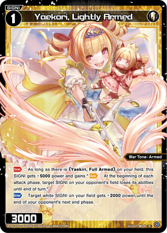 Yaekori, Lightly Armed (Parallel Foil) (WXDi-P05-045P) [Curiosity Diva]