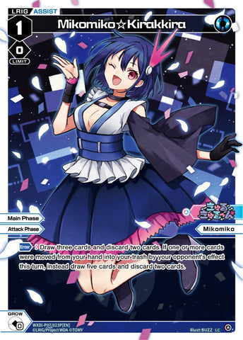Mikomiko Kirakkira (WXDi-P07-023P[EN]) [Welcome Back Diva -Lostorage-]