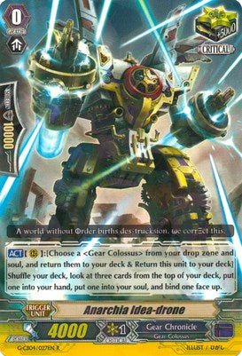 Anarchia Idea-drone (G-CB04/027EN) [Gear of Fate]