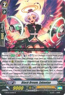 Black Dream, Zabaniya (G-BT07/024EN) [Glorious Bravery of Radiant Sword]