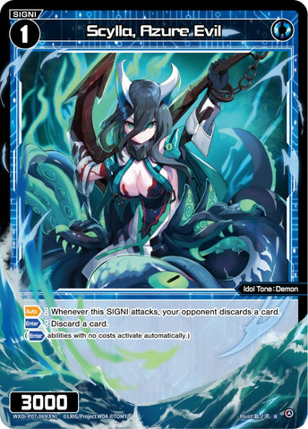 Scylla, Azure Evil (WXDi-P07-069[EN]) [Welcome Back Diva -Lostorage-]