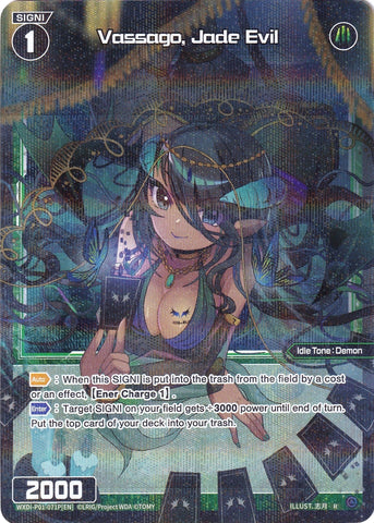 Vassago, Jade Evil (Parallel Foil) (WXDi-P01-071P) [Glowing Diva]