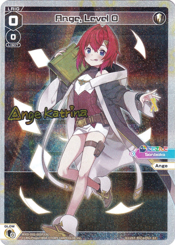 Ange, Level 0 (Parallel Foil) (WXDi-D02-005P) [Interlude Diva]