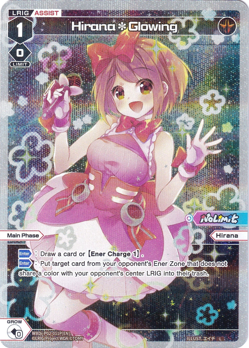 Hirana*Glowing (Parallel Foil) (WXDi-P02-011P) [Changing Diva]