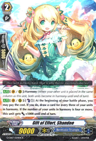 Gift of Effort, Shandee (G-CB07/024EN) [Divas' Festa]