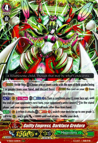 Guilty Empress, Darkface Gredora (V-SS01/028EN) [Premium Collection 2019]
