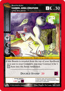 Carmel Area Creature [Cryptid Nation: UFO First Edition Spoiler Pack]