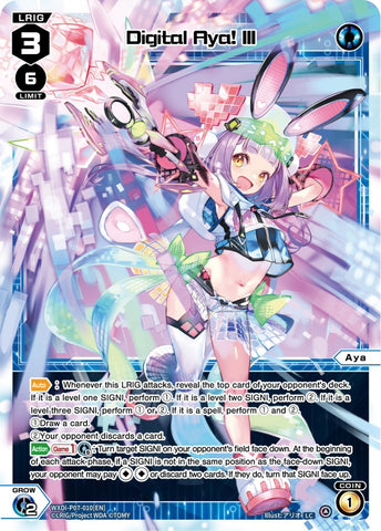 Digital Aya! III (WXDi-P07-010[EN]) [Welcome Back Diva -Lostorage-]