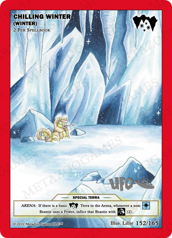 Chilling Winter (Winter) [Cryptid Nation: UFO First Edition Spoiler Pack]