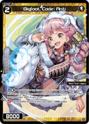 Bigfoot, Code: Anti (Parallel Foil) (WXDi-P05-050P) [Curiosity Diva]