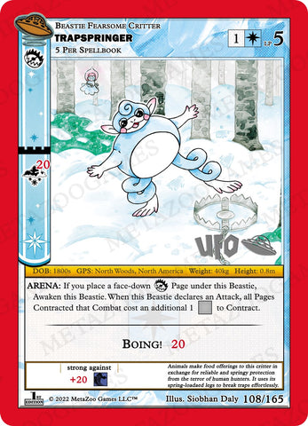 Trapspringer [Cryptid Nation: UFO First Edition Spoiler Pack]