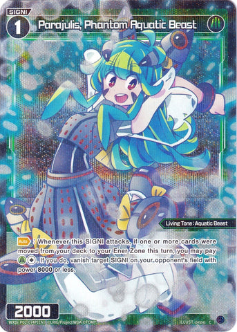 Parajulis, Phantom Aquatic Beast (Parallel Foil) (WXDi-P02-074P) [Changing Diva]